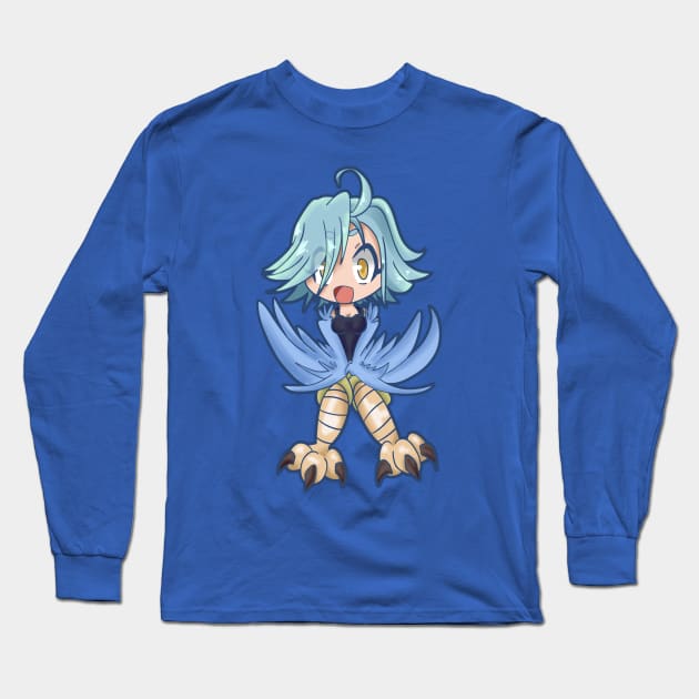 Monster Musume Papi Long Sleeve T-Shirt by kelsmister